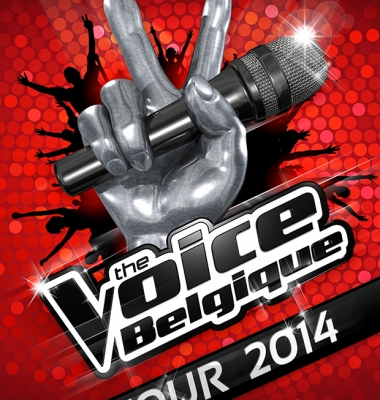 Références professionnelles: Affiche – The Voice – tour 2014